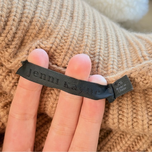 Jenni Kayne Cropped Turtleneck Camel Size XS - Picture 4 of 5